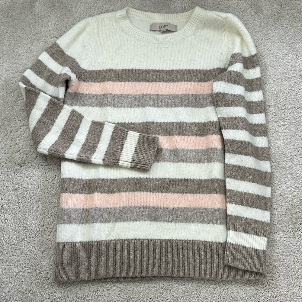 Loft Striped Sweater